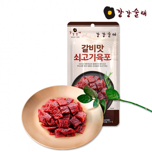 [강강술래] 갈비맛 쇠고기육포 50g